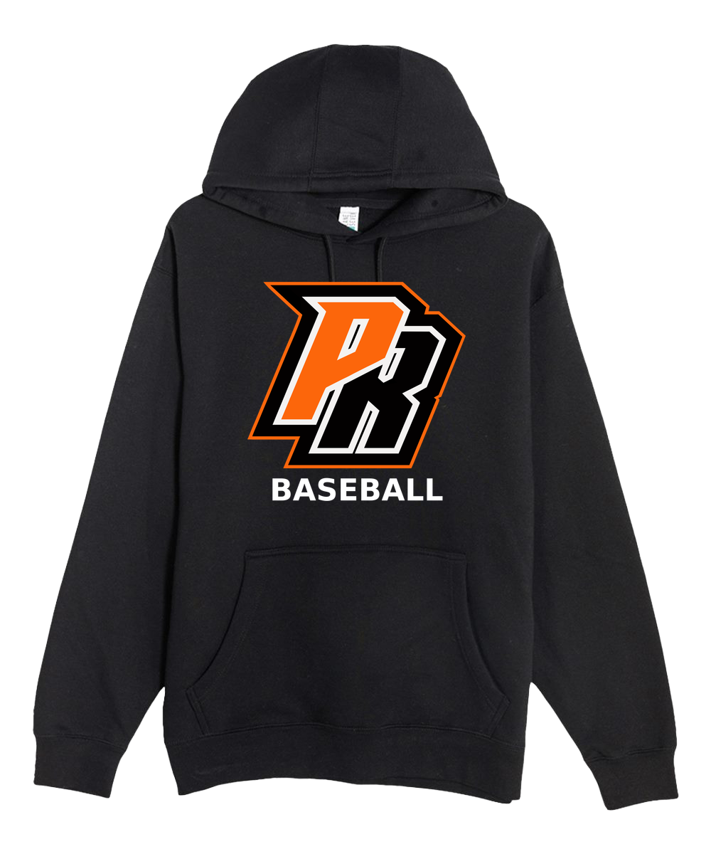 Park Rapids Baseball - Black Hoodie Value - Full Front