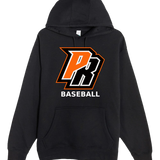 Park Rapids Baseball - Black Hoodie Value - Full Front