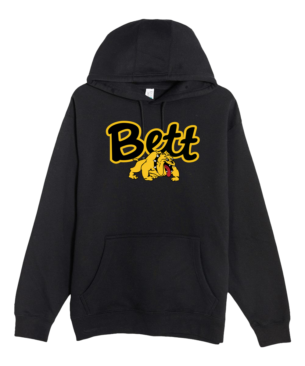 Test 222 - Black Hoodie Value - Full Front