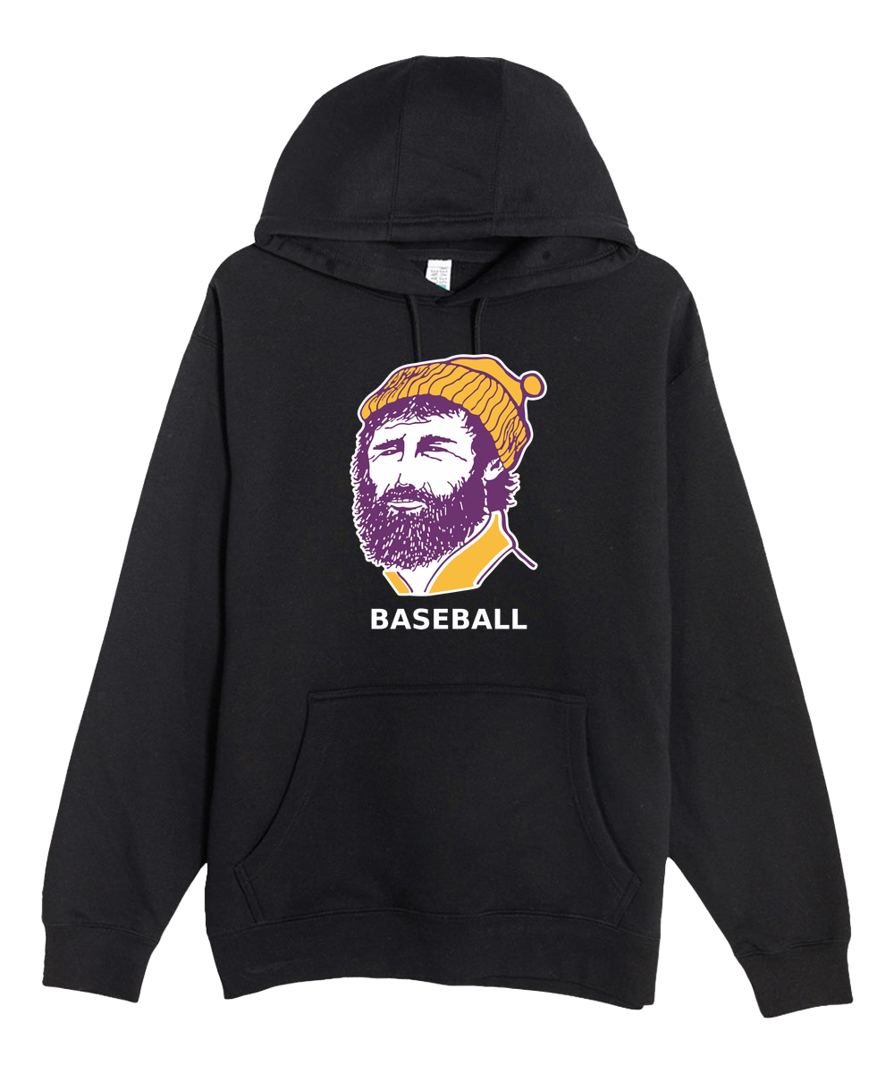 Cloquet Baseball - Black Hoodie Value - Full Front