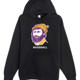 Cloquet Baseball - Black Hoodie Value - Full Front