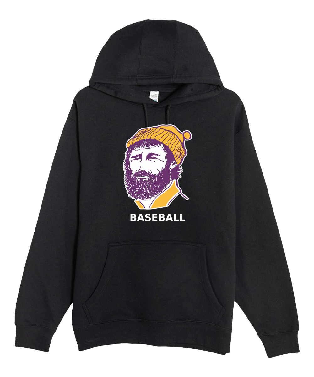 Cloquet Baseball - Black Hoodie Value - Full Front