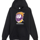 Cloquet Baseball - Black Hoodie Value - Full Front