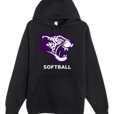 Truman Softball - Black Hoodie Value - Full Front