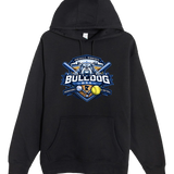 JWP Youth Baseball/Softball - Black Hoodie Value - Full Front