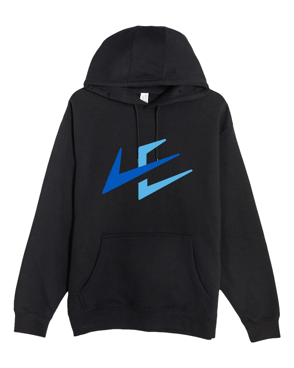 Team Store Example - Black Hoodie Value - Full Front