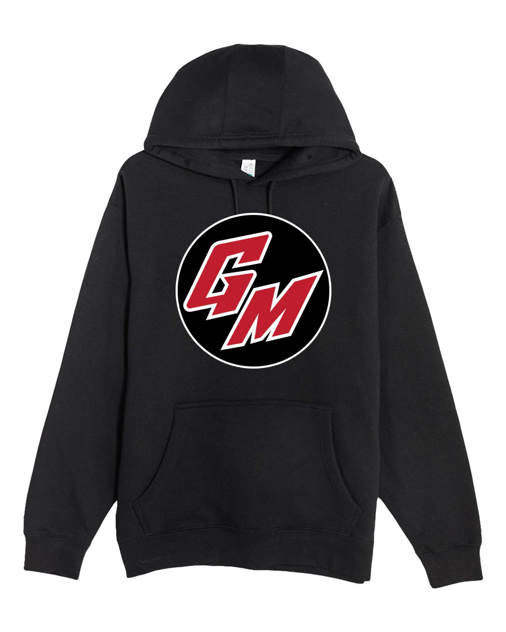 Ghostfit Sports Testing 2 - Black Hoodie Value - Full Front