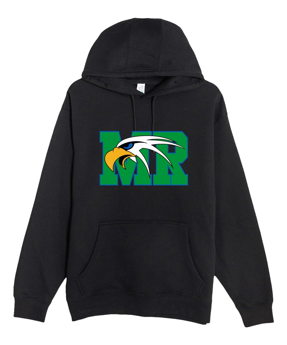 Maple River - Black Hoodie Value - Full Front