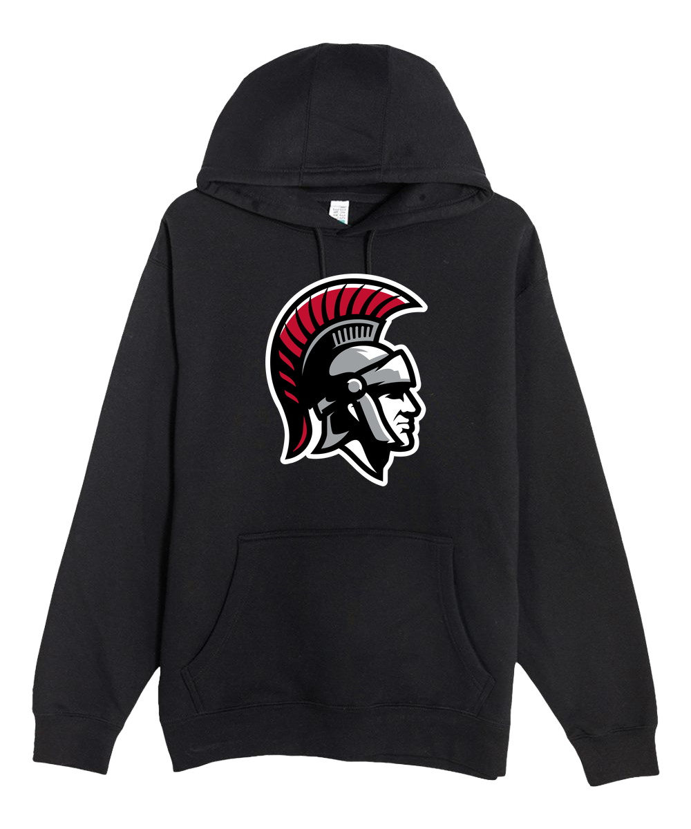 Worthington Baseball - Black Hoodie Value - Full Front