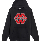Mankato West Track - Black Hoodie Value - Full Front