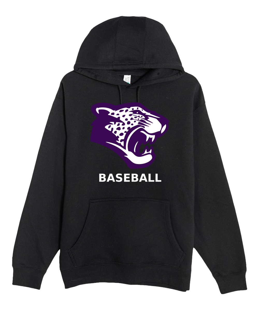 Truman Baseball - Black Hoodie Value - Full Front