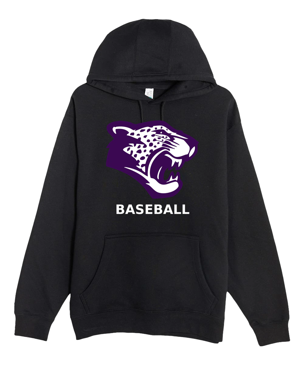 Truman Baseball - Black Hoodie Value - Full Front