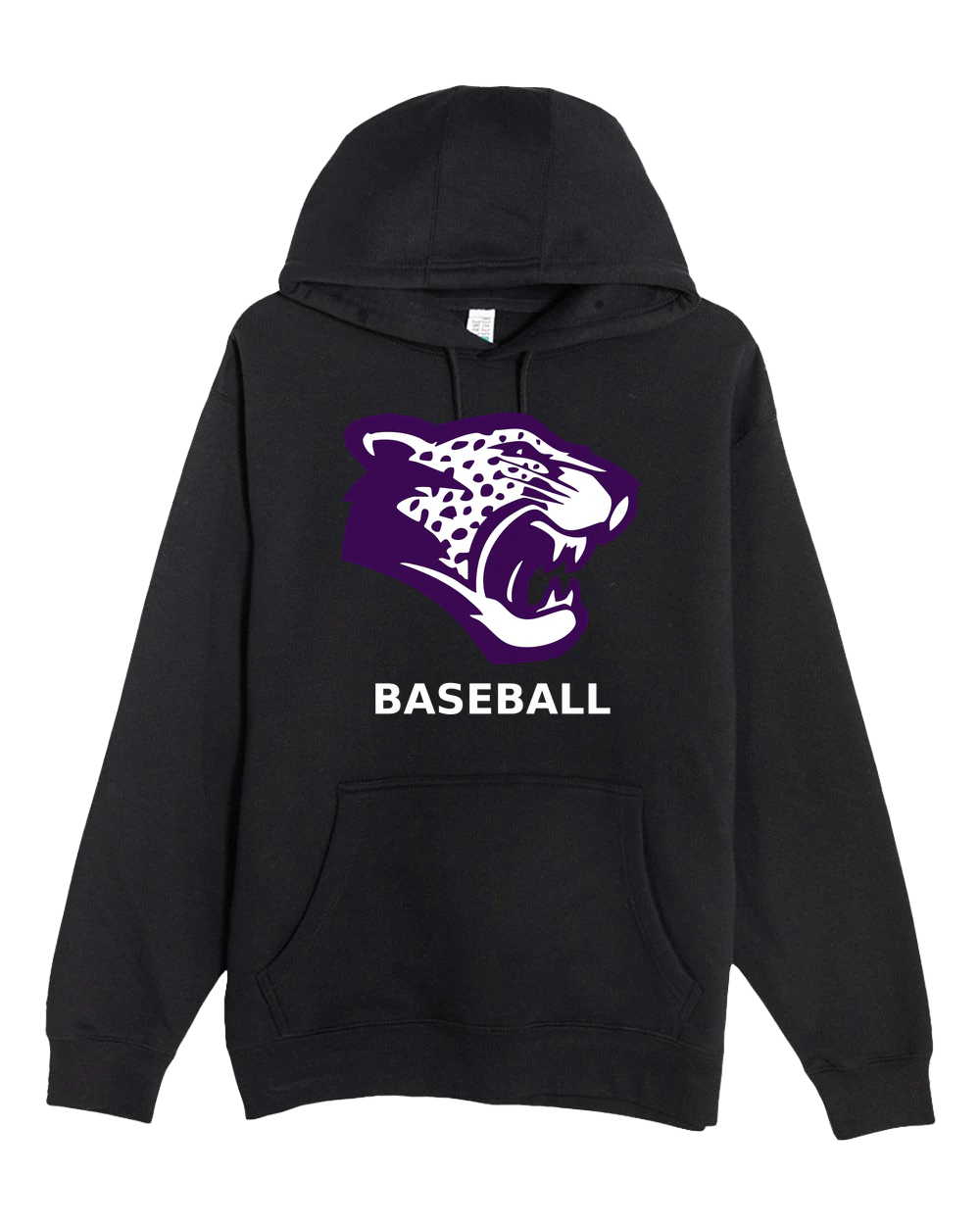 Truman Baseball - Black Hoodie Value - Full Front