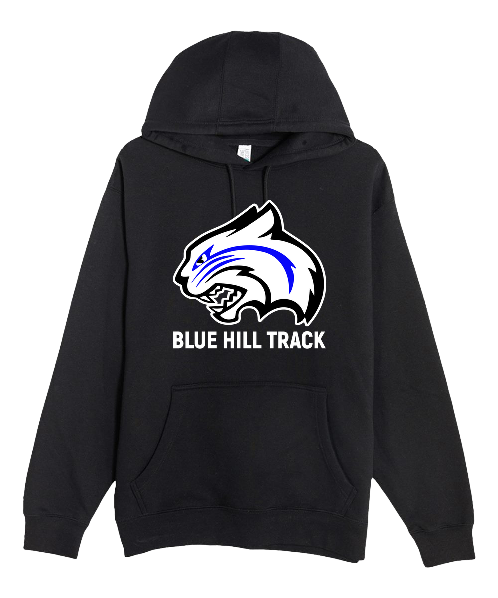 Blue Hill High School - Black Hoodie Value - Full Front