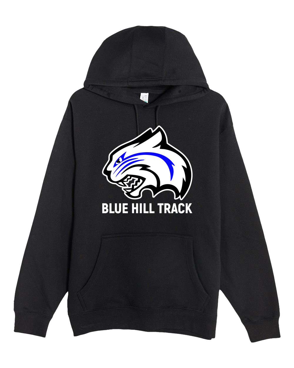 Blue Hill High School - Black Hoodie Value - Full Front