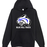 Blue Hill High School - Black Hoodie Value - Full Front