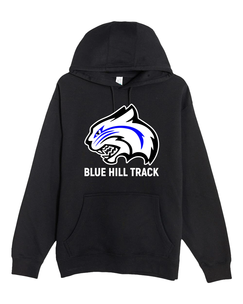 Blue Hill High School - Black Hoodie Value - Full Front