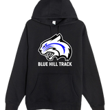Blue Hill High School - Black Hoodie Value - Full Front