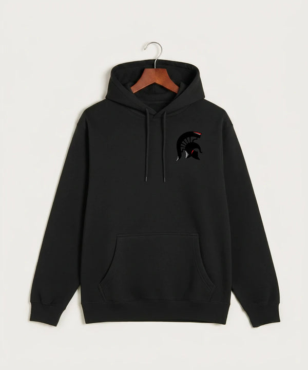 Bold High School Football (Boys) - Black Hoodie Value - Left Chest
