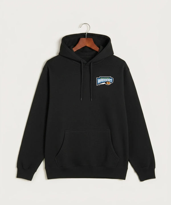 Macktown Warriors Football (Boys) - Black Hoodie Value - Left Chest