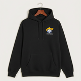 Polo HS Football general - Black Hoodie Value - Left Chest
