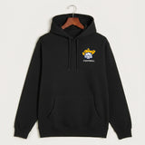 Polo HS Football general - Black Hoodie Value - Left Chest