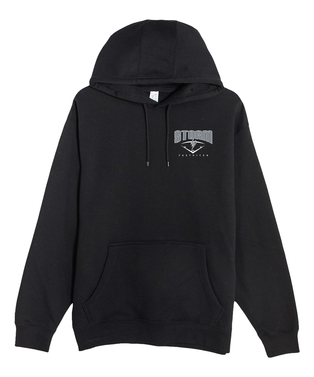 BW Softball - Black Hoodie Value - Left Chest