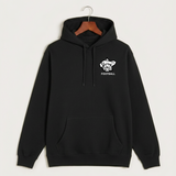 Polo HS Football general - Black Hoodie Value - Left Chest