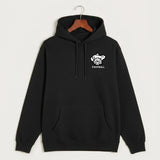 Polo HS Football general - Black Hoodie Value - Left Chest