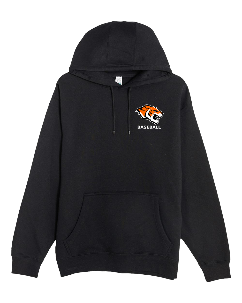 Morris Baseball Association - Black Hoodie Value - Left Chest