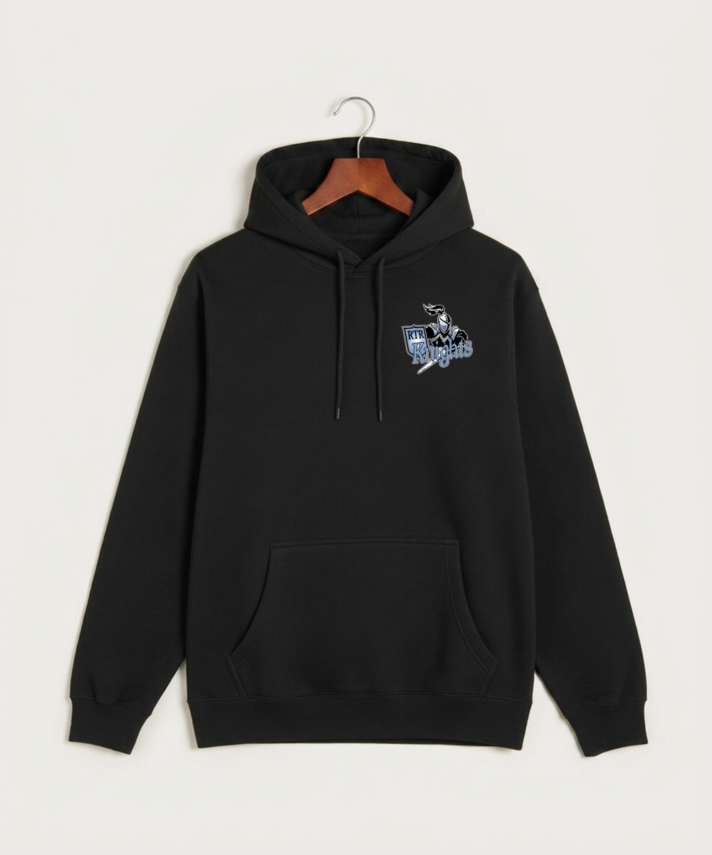 Russell-Tyler-Ruthton High School Football (Boys) - Black Hoodie Value - Left Chest