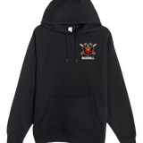 Mille Lacs Baseball - Black Hoodie Value - Left Chest