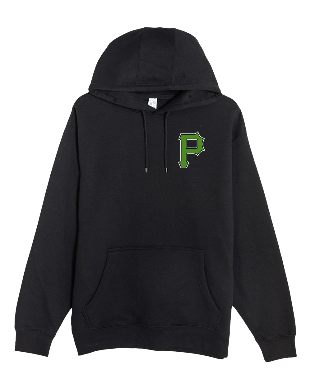 Pipestone Softball - Black Hoodie Value - Left Chest