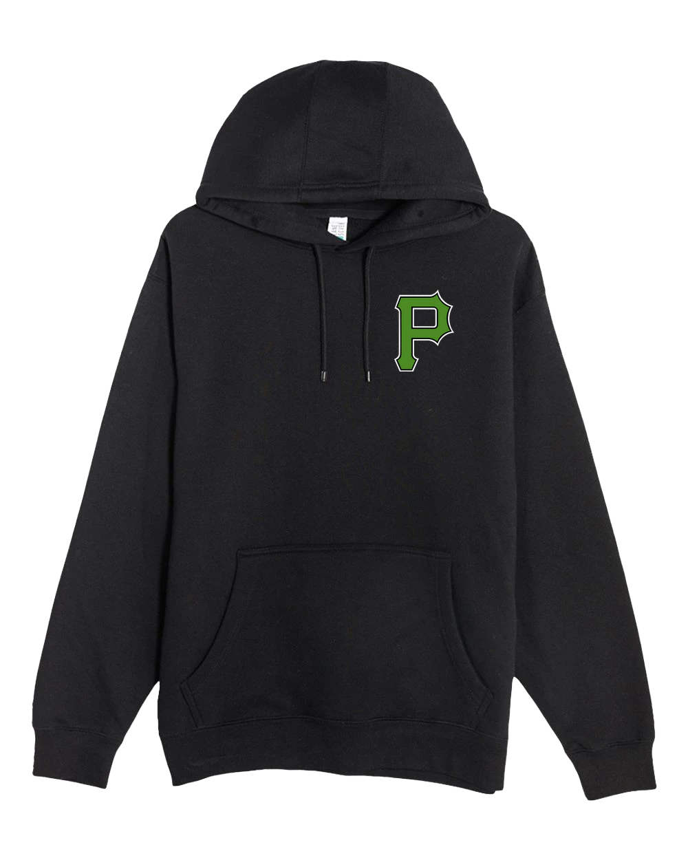 Pipestone Softball - Black Hoodie Value - Left Chest