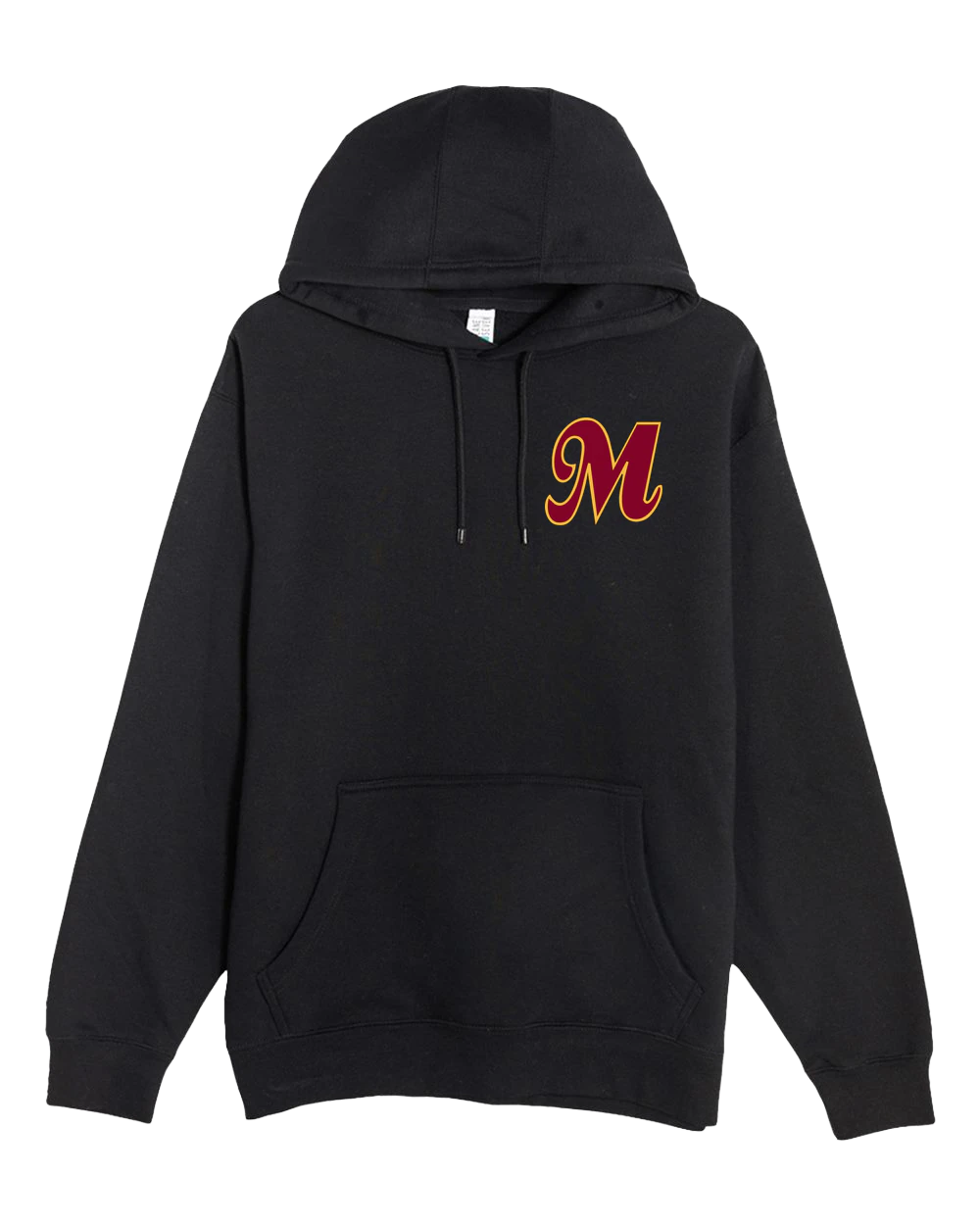 Mankato Area Youth Baseball Association - Black Hoodie Value - Left Chest