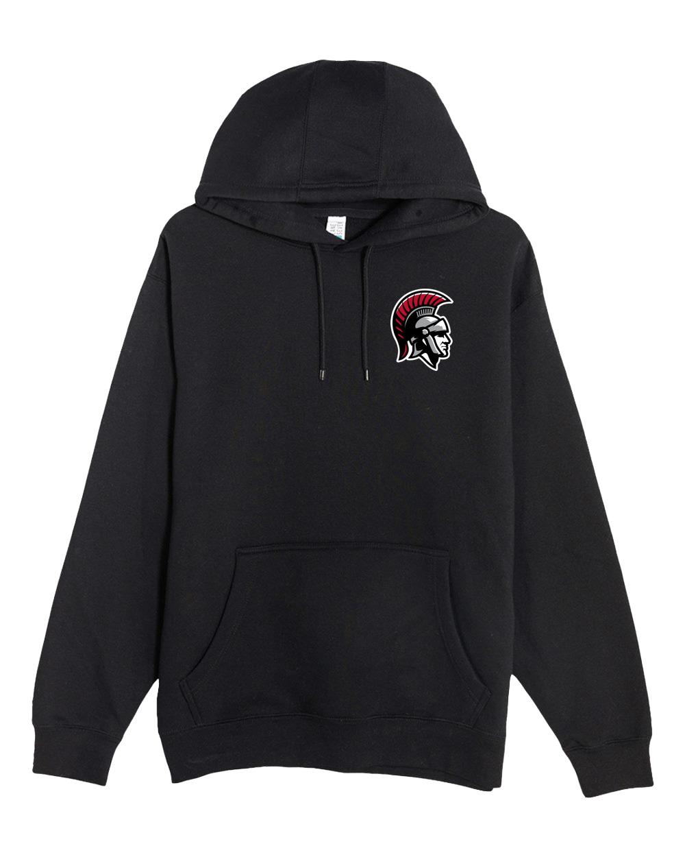 Worthington Baseball - Black Hoodie Value - Left Chest