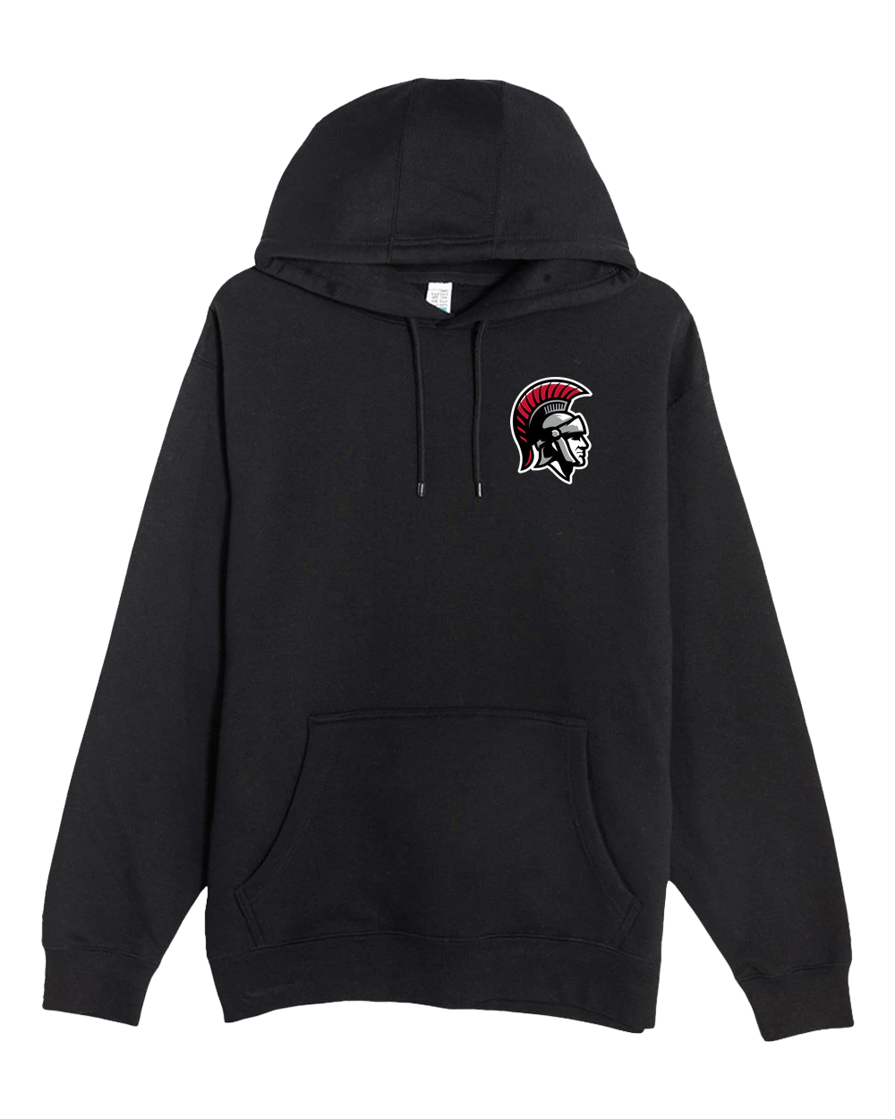 Worthington Baseball - Black Hoodie Value - Left Chest