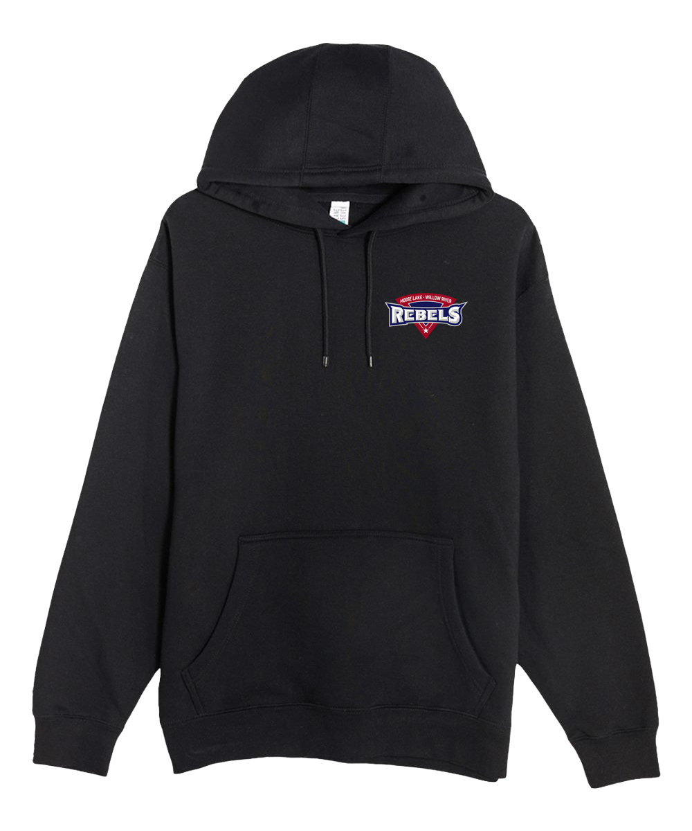MLWR - Black Hoodie Value - Left Chest