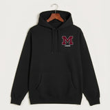 Moline Cheer general - Black Hoodie Value - Left Chest