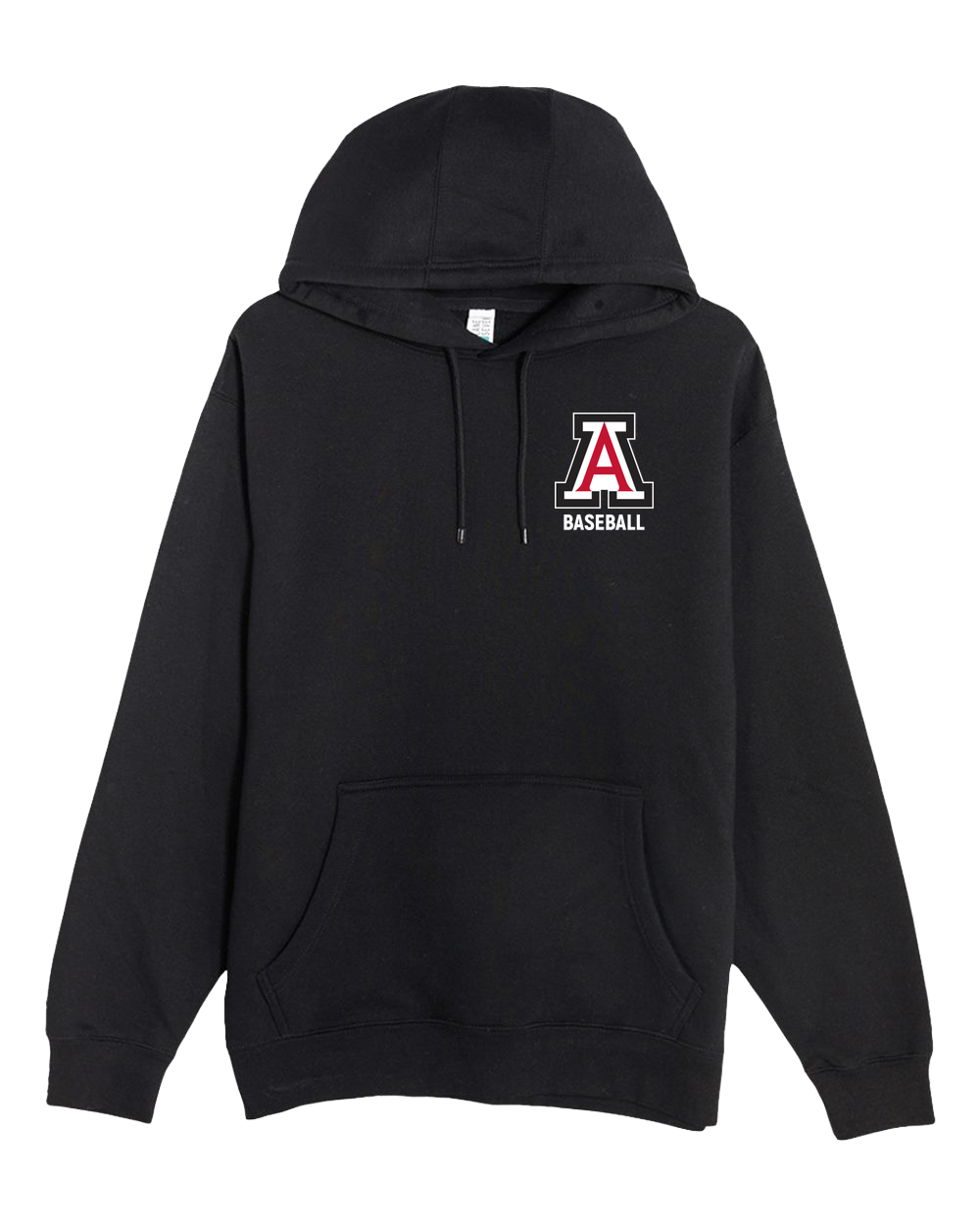 Amboy Baseball - Black Hoodie Value - Left Chest
