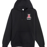 Amboy Baseball - Black Hoodie Value - Left Chest