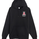 Amboy Baseball - Black Hoodie Value - Left Chest