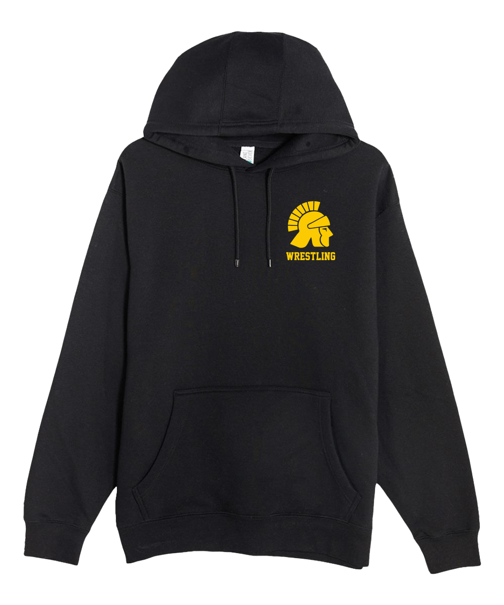 Testing - Black Hoodie Value - Left Chest