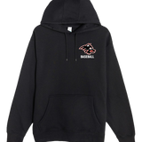 Milaca Baseball - Black Hoodie Value - Left Chest