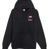 LPA BASEBALL - Black Hoodie Value - Left Chest