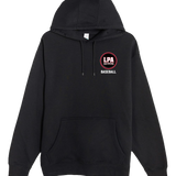 LPA BASEBALL - Black Hoodie Value - Left Chest
