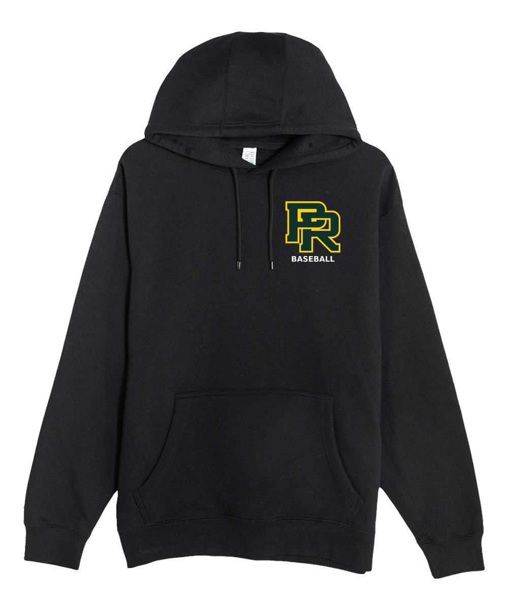 Proctor Baseball - Black Hoodie Value - Left Chest