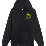 Proctor Baseball - Black Hoodie Value - Left Chest