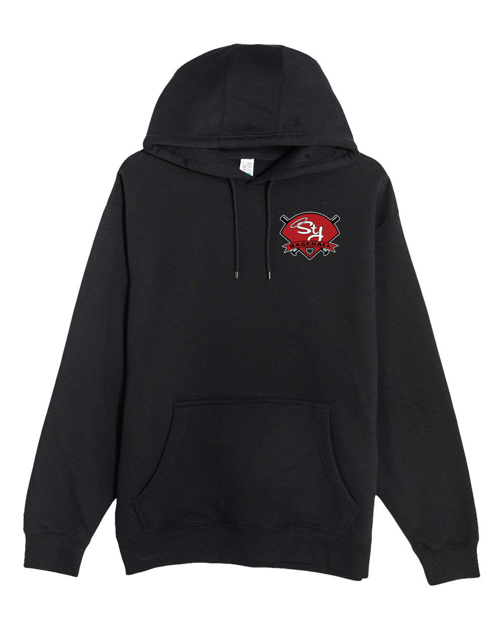 Shirt Hub Test Team Store - Black Hoodie Value - Left Chest
