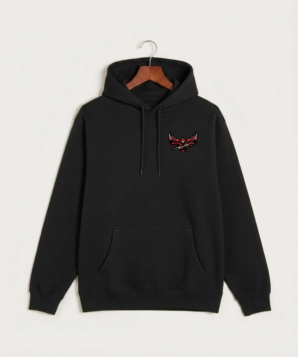 Gfw High School Football (Boys) - Black Hoodie Value - Left Chest